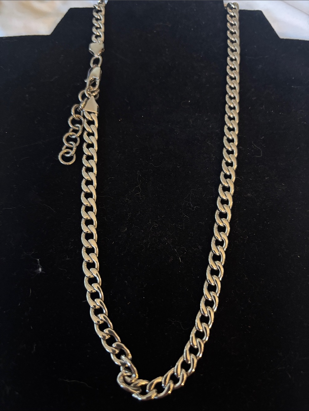 Chunky Stainless Steel Chain Necklace - Picture 1 of 5